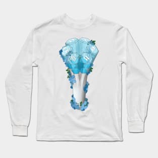 WONHO Floral Lightstick kpop Long Sleeve T-Shirt